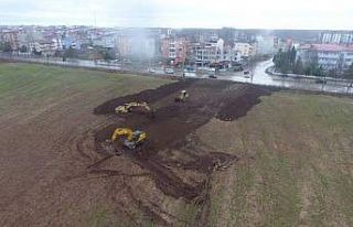 Terme’de yeni bulvara ilk kazma vuruldu
