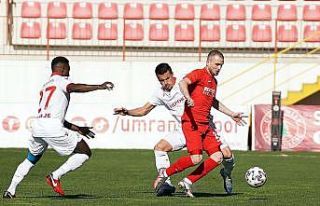 TFF 1. Lig: Ümraniyespor: 2 - Samsunspor: 2