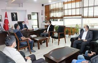Toksöz’den Kabakcı’ya ziyaret