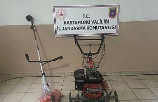 Tosya’da bağ evinden motor çalan hırsız JASAT...