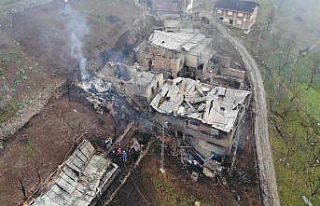 Trabzon’un Araklı ilçesi Taşgeçit mahallesindeki...