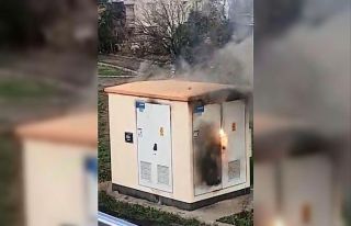 Trafoda çıkan yangın korkuttu