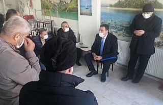 Tüfenkci’den taksici esnafına ziyaret