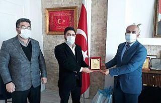 TÜGVA İl Temsilcisi Deniz’den Başkan Ensari’ye...