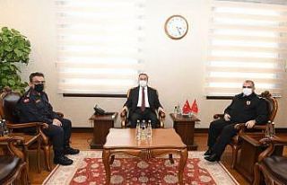 Tümgeneral Halis Zafer Koç’tan Vali Su’ya ziyaret