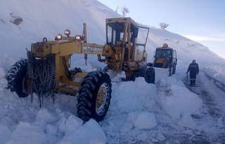 Tunceli’de “Karla Mücadele” ekipleri kapalı...