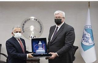 Ukrayna Büyükelçisi’nin Kayseri hayranlığı