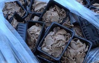 Ülkeyi ayağa kaldıran 100 kilo döner imha edildi