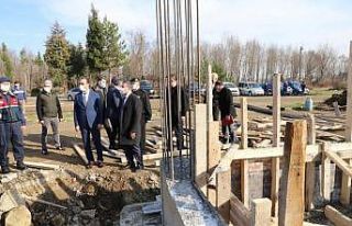 Vali Atay, Cumayeri ilçesinde incelemelerde bulundu