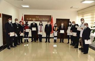 Vali Işık’tan sağlık çalışanlarına başarı...