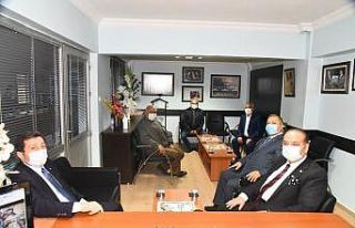 Vali Tavlı Menteşe Ziraat Odası’nı ziyaret etti