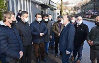 Vali Tutulmaz, iş insanlarını ziyaret etti