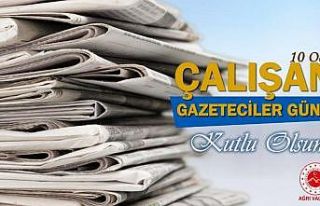 Vali Varol’dan Gazeteciler Günü Mesajı