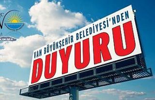 Van Büyükşehir Belediyesi 112 memur alacak