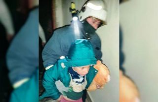 Van’da ev yangını