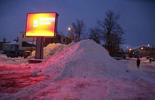 Varto Belediyesinden kar temizleme çalışması