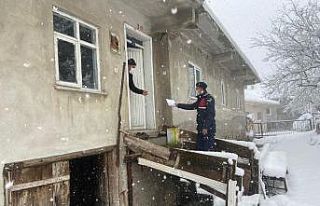 Vatandaşların yardımına jandarma ekipleri koştu