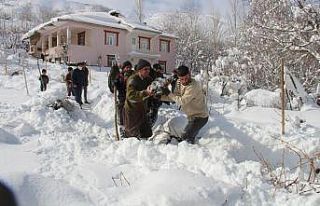 VEDAŞ ekipleri Şemdinli’de kar mesaisinde