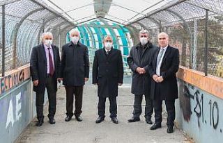 Vefa üst geçidinde düzenleme