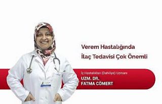 Verem hastalığında ilaç tedavisi çok önemli