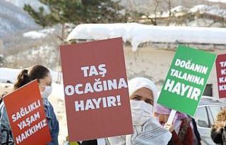 Verimli arazileri talan edecek projeye büyük tepki