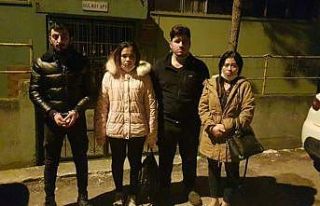 Yabancı uyruklu masör kadınların otelin bahşiş...