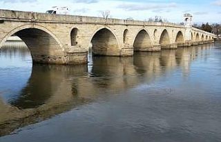 Yağışlar Meriç Nehri’nin debisini artırdı