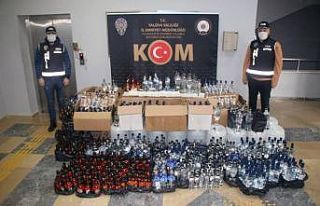 Yalova’da sahte alkol operasyonu