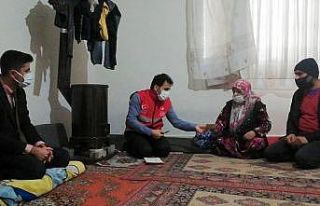 Yangında evleri küle dönen Suriyeli aileye barınma...