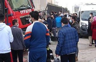 Yangını izlemek için kısıtlamayı ve sosyal mesafeyi...
