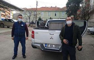 Yaralı halde bulunan karaca tedavi altına alındı