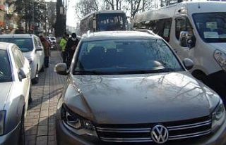 Yayaya çarpan sürücü şoka girdi