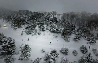 Yaylada snowboard heyecanı