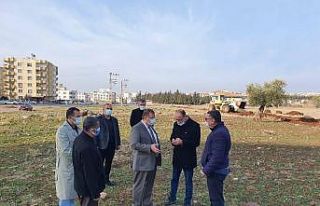 Yeni Devlet Hastanesinin yolu yapımına başlandı
