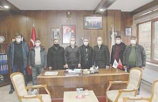 Yeni emekli madencilerden Demir’e veda ziyareti