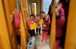 Yeni yıla mutlu girdiler