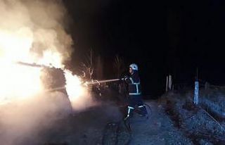 Yeni yıla yangınla girdiler