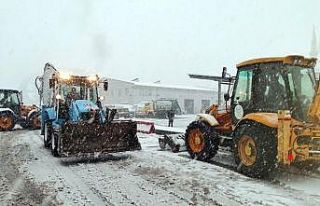 Yenişehir’de kar seferberliği