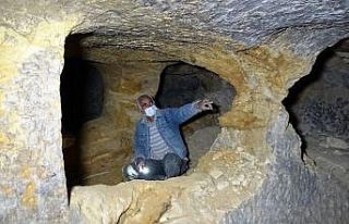 Yeraltı şehri köstebek yuvasına döndü