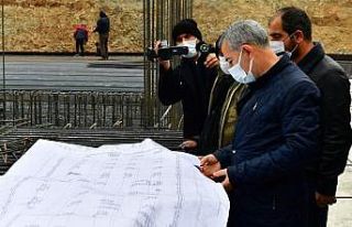 Yeşilyurt’ta yeni belediye hizmet binası inşaat...