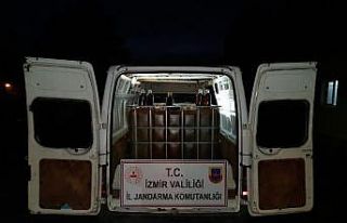 Yol kontrolü sırasında durdurulan araçtan 3 bin...