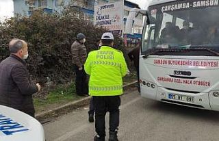 Yolcu araçlarında ‘pandemi’ denetimi