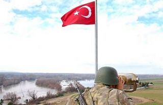 Yurda kaçak yollarla girmeye çalışan bir PKK’lı...