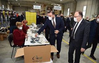 Zonguldak Valisi Tutulmaz, Çaycuma OSB’ye ziyarette...