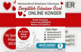 14 Şubat’ta çiftlere online konser
