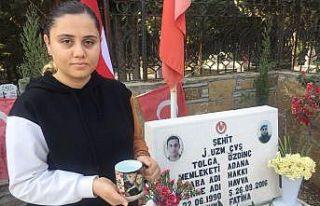 17 günlük evliyken doğum gününde eşi şehit...