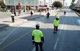 2 günde bin 523 motosiklet ve motorlu bisiklet denetlendi