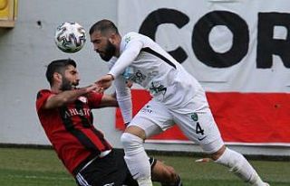 2. Lig: Çorum FK: 0 - Kocaelispor: 1