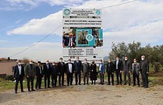 30 milyonluk altyapı yatırımına ilk kazma vuruldu
