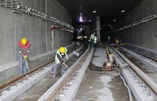 3. Etap Raylı Sistemde Varsak-Müze arası raylarla...